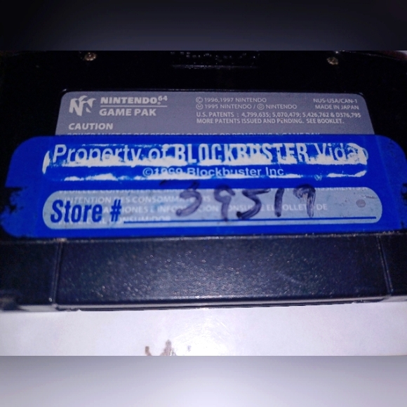 WWF No Mercy BLOCKBUSTER EDITION Rare - Nintendo 64 Video Game N64 - Picture 5 of 5